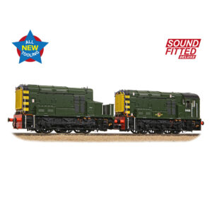 Bachmann Branchline 35-945SFX Class 13 D4502 BR Green (Wasp Stripes) OO - Gauge DCC SOUND DELUXE