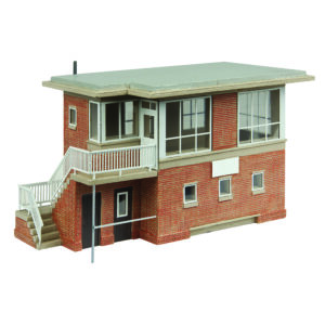 Scenecraft 44-1022 BR(E) Signal Box - 1:76 (OO) Gauge