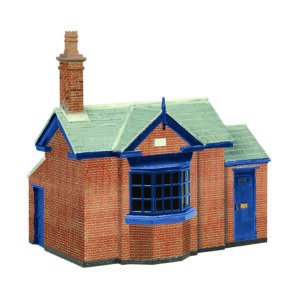 Scenecraft 44-1023B Toll Office - Brick & Blue - 1:76 (OO) Gauge