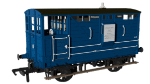 Rapido 987015 LNWR D17b Brake – Police Blue No.K-9 - OO Gauge