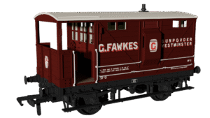 Rapido 987016 LNWR D17b Brake – G. Fawkes No.11 - OO Gauge