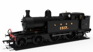 Rapido 989004 LNER C12 Tank - No.1517N L&NER Black - OO Gauge