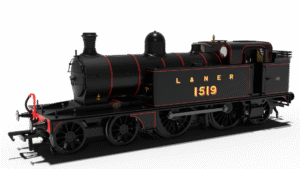 Rapido 989005 LNER C12 Tank - No.1519 L&NER Lined Black - OO Gauge