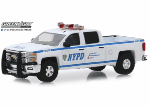 Greenlight - GL30093 Chevrolet Silverado 2015 - New York City Police- 1:64 Scale