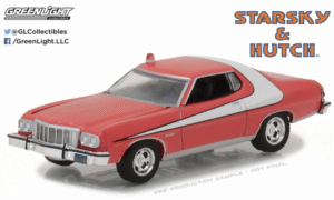 Greenlight - GL44780-A Starsky & Hutch (1975-79 TV Series) 1976 Ford Gran Torino Solid Pack - 1:64 Scale