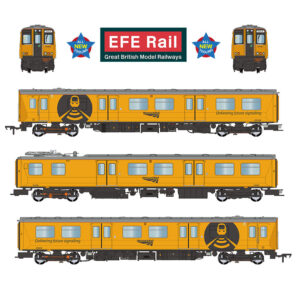 EFE Rail E81009 Class 313 3-Car EMU 313121 Network Rail Yellow - OO Gauge