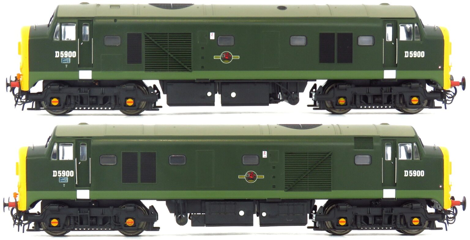 Heljan - D5900 | 2308. Class 23|D5900|In BR Green Livery| Full Yellow Ends