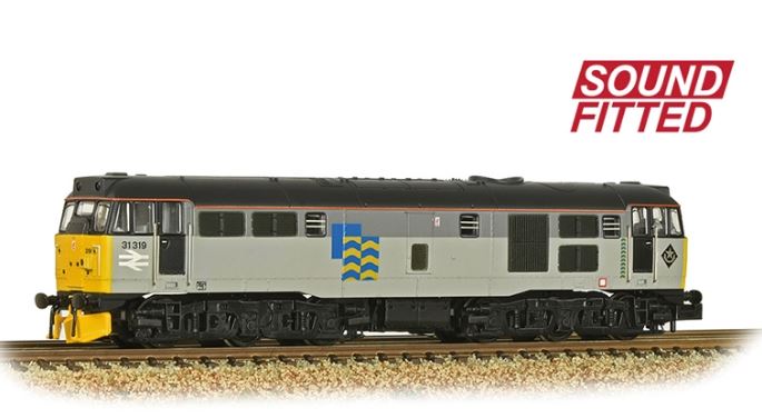 Graham Farish 371-136SF Class 31/1 31319 Railfreight Petroleum Sector Triple Grey DCC Sound Fitted - N Gauge