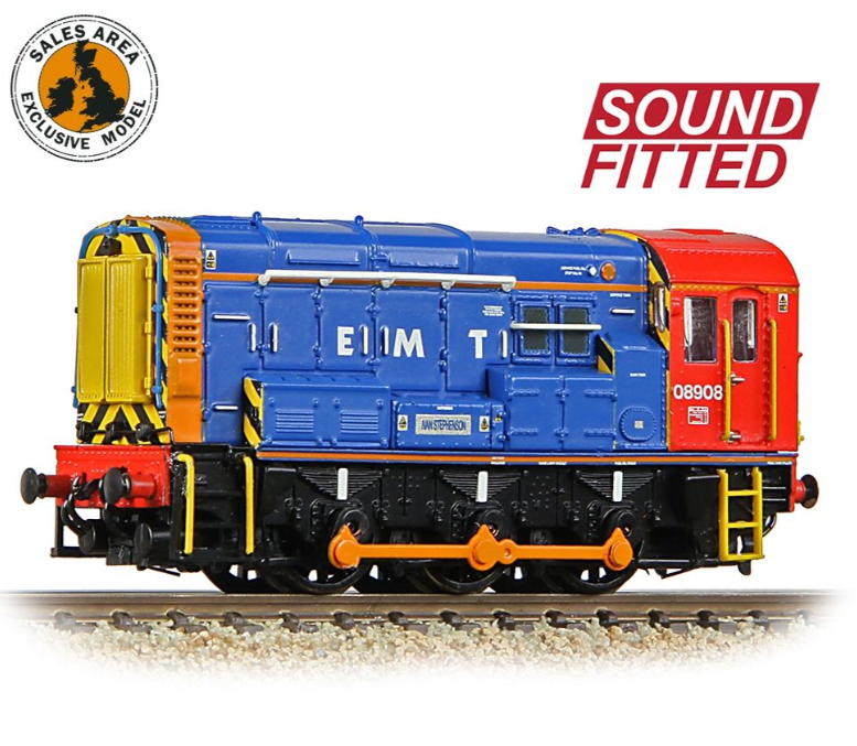 Graham Farish 371-016SDSF Class 08 08908 East Midlands Trains Livery N Gauge DCC SOUND