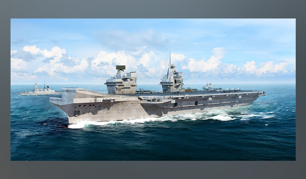 Bachmann Europe plc Royal Navy HMS Queen Elizabeth R Aircraft Carrier