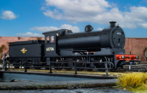 Oxford Rail OR76J26003 J26 Class 65736 BR Late Plain Black - OO Gauge