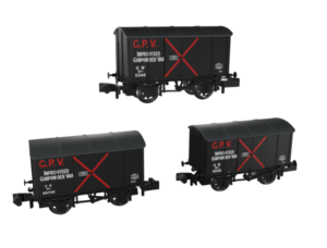 Rapido 961003 Iron Mink – GW at War Pack A Wagon Triple Pack N Gauge