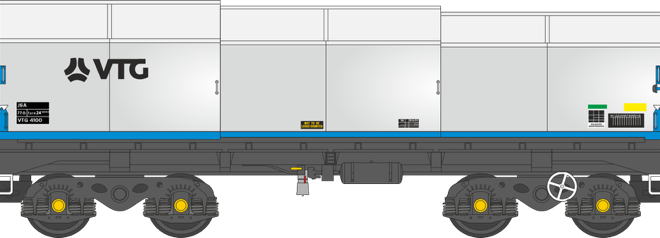 Revolution JSA Steel Coil Carriers N Gauge