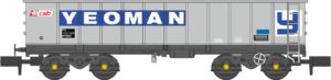Revolution - RT-PTA-FY-501A PTA/JTA/JUA Aggregate Tippler Wagons in Yeoman Livery 5 (outer) Pack A - N Gauge