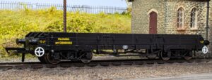 Oxford Rail 76PIL003A Pilchard Wagon BR Black DB990052 - OO Gauge