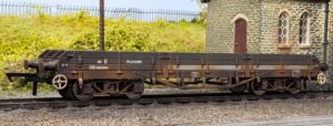 Oxford Rail 76PIL005BW Pilchard Wagon - BR Weathered DB990084 - OO Gauge