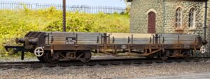 Oxford Rail 76PIL006AW Pilchard Wagon BR TOPS Weathered DB990061 - OO Gauge