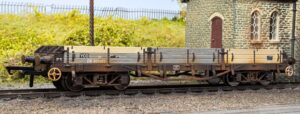 Oxford Rail 76PIL006BW Pilchard Wagon - BR TOPS Weathered  DB990083 - OO Gauge
