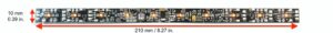 Train-O-Matic tOm02070324 - Shine Plus Midi Analogue Cool White Coach Lighting