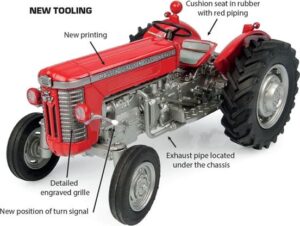 Universal Hobbies UNI 6395 Massey Ferguson 65 Mk II (1961) -  1:32 Scale