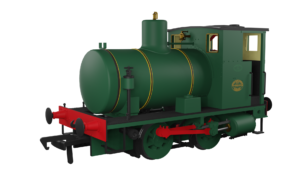 Rapido 965007 Andrew Barclay Fireless 0-4-0 - Doon Valley Railway (Preserved) (Works No. 1952) - OO Gauge