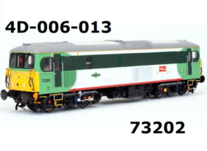 Dapol 4D-006-013 Class 73 73202 In Southern Livery OO Gauge DCC READY