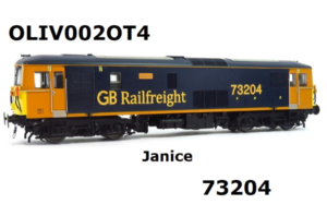 Dapol OLIV001OT1  73 73212 "Airtour Suisse" In Gatwick Express Livery - Olivia's Renumbered OO Gauge DCC READY RE-WORK