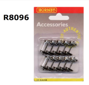 Hornby R8096 Metal Disc Wheels x10 - OO Gauge