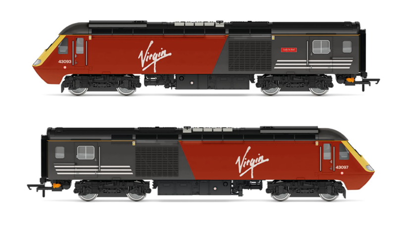 Hornby R30463 Virgin Class 43 HST Lady in Red Train Pack - OO Gauge ...