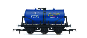 Hornby R60335 Shepherd Neame Brewery Spitfire Amber Ale Tanker Wagon - OO Gauge
