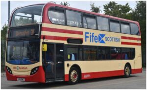 Northcord UK6212 Alexander Dennis Enviro400 - Fife Scottish (19895 - SP11 DWU) - 1:76 Scale