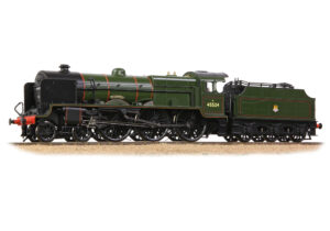 Branchline 31-214A LMS 5XP 'Patriot' with Riveted Fowler Tender 45524 'Blackpool' BR Lined Green (Early Emblem) - OO Gauge