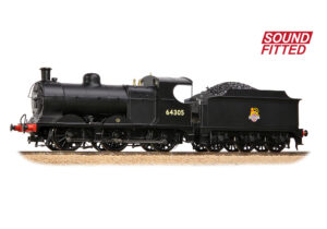 Branchline 31-319ASF GCR 9J (J11) 64305 BR Black (Early Emblem) SOUND FITTED - OO Gauge