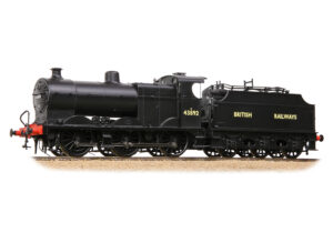 Branchline 31-886 MR 3835 (4F) with Fowler Tender 43892 BR Black (British Railways) - OO Gauge