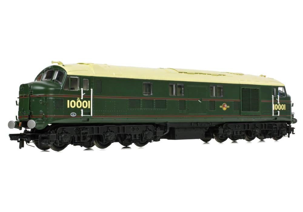 Branchline 31-995A LMS 10001 BR Lined Green (Late Crest) - OO Gauge