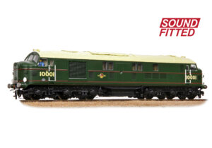 Branchline 31-995ASF LMS 10001 BR Lined Green (Late Crest) SOUND FITTED - OO Gauge
