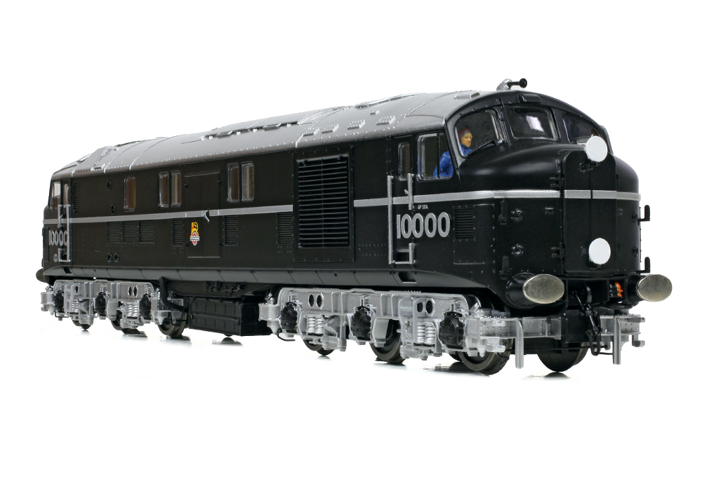 Branchline 31-999A LMS 10000 BR Black (Early Emblem) - OO Gauge