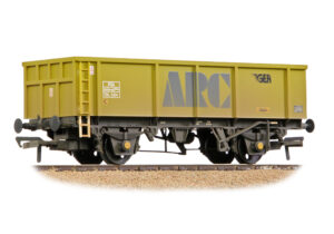 Branchline 37-552E POA Mineral Wagon 'ARC/Tiger' Yellow WEATHERED - OO Gauge
