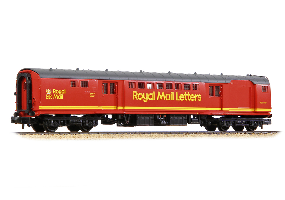 Graham Farish 374-903A BR Mk1 POS Post Office Sorting Van Royal Mail Letters Red - N Gauge