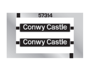 57314 Conwy Castle N Gauge