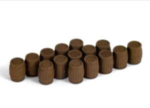 EFE - E99605 Large Barrels - 1:76 Scale OO Gauge