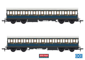 EFE Rail E86036 54ft non-Corridor Third S&DJR Lined Blue - OO Gauge