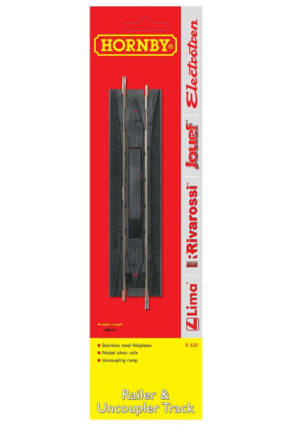 Hornby R610 OO Gauge Set Track Quarter Straight Length 38mm