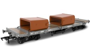 Rapido 985011 WD 35T Rectank No.12811 - LNER Grey (post-36) (Mould Load) - OO Gauge