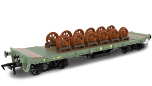 Rapido 985017 WD 35T Rectank No.AD84029 - LMR Green (Wheel Load) - OO Gauge