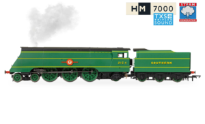 Hornby R30560SS SR - Merchant Navy Class - 21C4 'Cunard White Star' (With Steam Generator) - OO Gauge