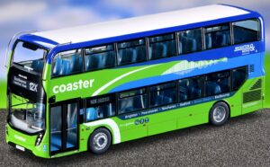 Northcord Model Company UK6543 ADL Enviro 400 Brighton and Hove Coaster (712 - YY73 TLF) 1:76 Scale