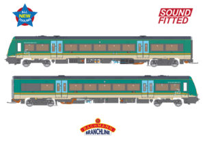 Branchline 35-601SF Class 170/1 2-Car DMU 170114 Midland Mainline - OO Gauge DCC SOUND