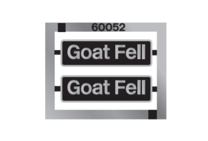 60052 Goat Fell Nameplate - OO Gauge (Copy)