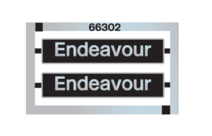 66849 Endeavour nameplates OO Gauge (Copy)